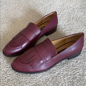 New in Box Nine West leather loafers - Never Worn